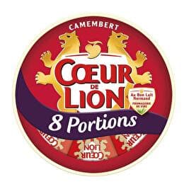 COEUR DE LION Camembert en portions x8