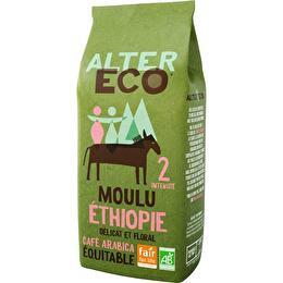 ALTER ECO Café  Ethiopie 100% arabica moulu BIO