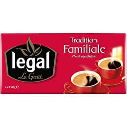LEGAL Café moulu  tradition familiale