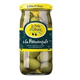 BRIN D'OLIVIER Olives vertes provençale bocal