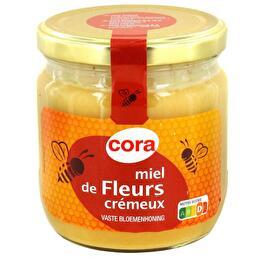 Miel bio de fleurs crémeux CARREFOUR BIO le bocal de 500g