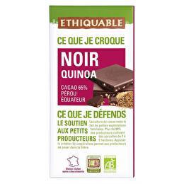 ETHIQUABLE Chocolat  noir quinoa BIO
