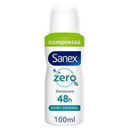 SANEX Déodorant zero% compressé extra efficacité