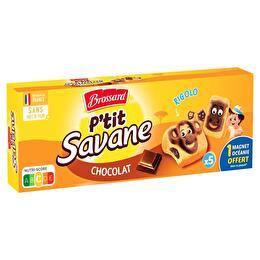 BROSSARD P'tit savane - Gâteau fourrage chocolat x5