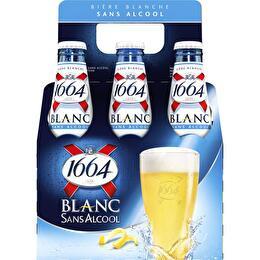 1664 Bière blanche sans alcool 0.4%
