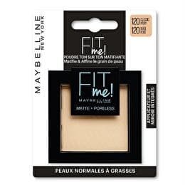 GEMEY MAYBELLINE Poudre teint Fit me 120 classic ivory