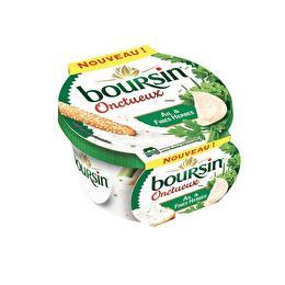 BOURSIN Fromage onctueux ail & fines herbes