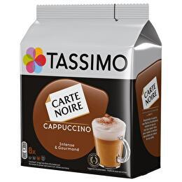 Carte noire Tassimo - Dosettes cappuccino intense & gourmand x16 -  Supermarchés Match