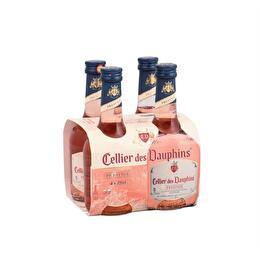 CELLIER DES DAUPHINS IGP méditerranée rosé 4X25CL 12.5%