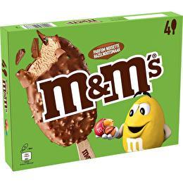 4 Bâtonnets M&M'S chocolat