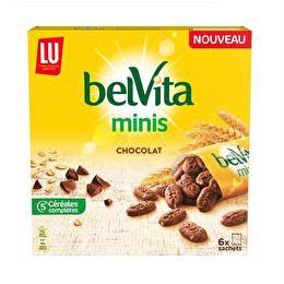 LU Belvita- Mini biscuits céréales complètes et chocolat