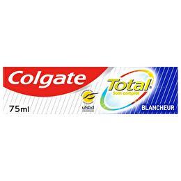 COLGATE Dentifrice total blancheur 75ml