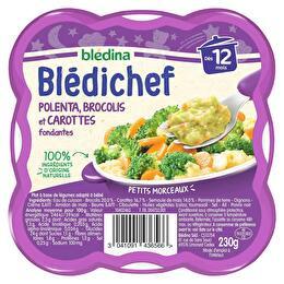 BLÉDINA Blédichef - Polenta brocolis & carottes fondantes dès 12 mois
