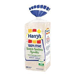 HARRY'S 100% Mie sans sucres ajoutés nature