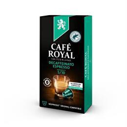 CAFÉ ROYAL Capsules decaffeinato x10