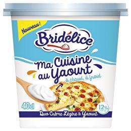 BRIDÉLICE Crème ma cuisine au yaourt 12 % MG