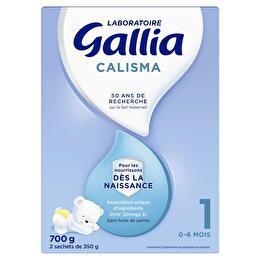 Laboratoire Gallia - Lait calisma relais 1 poudre 1er âge - Supermarchés  Match