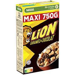 LION NESTLÉ Céréales Lion caramel & chocolat
