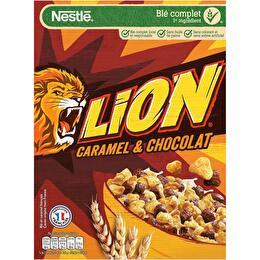 LION NESTLÉ Céréales Lion caramel & chocolat