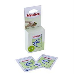 METALTEX Rince-doigts x10