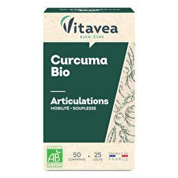 VITAVEA Curcuma bio 50 comprimés 29g Vitarmonyl