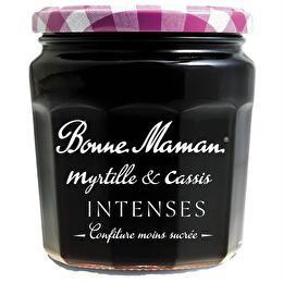 BONNE MAMAN Confiture intense myrtille cassis
