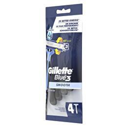 GILLETTE Rasoir jetable Blue 3 smooth