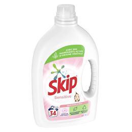 Skip - Lessive liquide science & nature sensitive 34 lavages - Supermarchés  Match