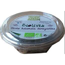 TROPIC APÉRO Bio olives kalamata dénoyautées coupelle