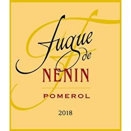 FUGUE DE NÉNIN Pomerol AOP 2018 2nd vin du Château Nénin 14.5%