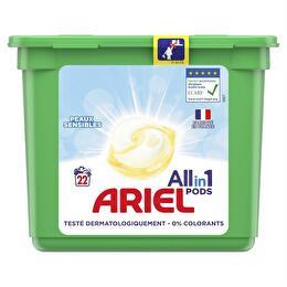 ARIEL Allin1 Pods Lessive en capsules Original - 22 lavages
