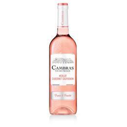 CAMBRAS Vin de France Rosé Merlot Cabernet Sauvignon 12%