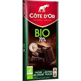 CÔTE D'OR Chocolat noir 70% BIO
