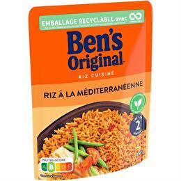 Ben's Original - Riz à la méditerranéene micro ondable 2min - Supermarchés  Match