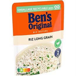 BEN'S ORIGINAL Riz long grain micro ondable 2min