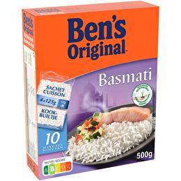 BEN'S ORIGINAL Riz basmati sachet cuisson 10min