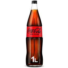 COCA-COLA Soda à base de cola sans sucres verre consigné