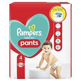 Pampers - Culottes paquet taille 4 - Supermarchés Match