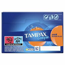 TAMPAX Tampons compak super plus