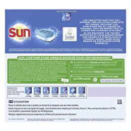 SUN Tablette tout en un efficace & respectueux standard ecolabel x45