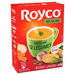ROYCO Mouliné 12 Légumes x 4
