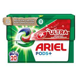Ariel - Lessive capsule Ultra 20 lavages - Supermarchés Match