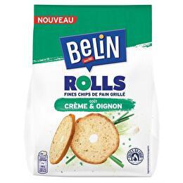 BELIN Fines chips de pain grillé goût crème & oignon