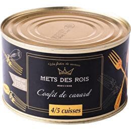 METS DES ROIS Confit de canard  4/5 cuisses