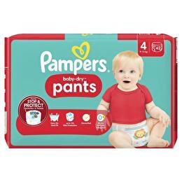 Pampers - Culottes baby dry pants géant taille 6 - Supermarchés Match