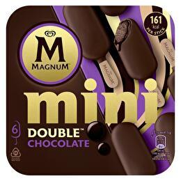 MINI MAGNUM Mini bâtonnets deluxe chocolat x6