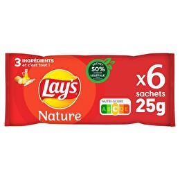 LAY'S Chips nature x 6