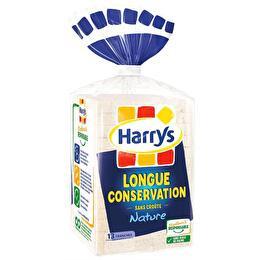 HARRY'S Pain de mie sans croûte longue conservation nature