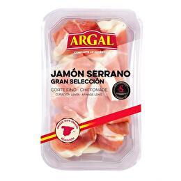 ARGAL Chiffonnade Jambon Serrano Consorcio