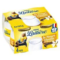 La laitière, Le yaourt à la vanille pot verre